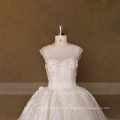 Perfektes echtes Bild königliches Brautkleid Brautkleid